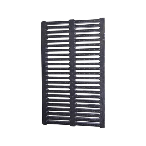 Rectangular Drainage Grate And Sewer Cover 19.7 Inch Long 11.8 Inch Wide 1.5 Inch High Tough As Nails Polymer Resin Drainage Cover