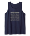 Rowers Faith Tank Top with Ocean Sailboat Silhouette and Inspirational Scripture in a lightweight classic fit, soft cotton feel.