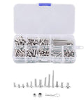 Stainless Steel RC Car Screws Kit For Slash 4x4 With 240 Pcs Fasteners And Nuts In Handy Storage Box
