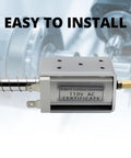AC 110V Open Frame Push Pull Solenoid Electromagnet With Terminal Connections 35mm Stroke Long Travel 125mm Core, easy to install