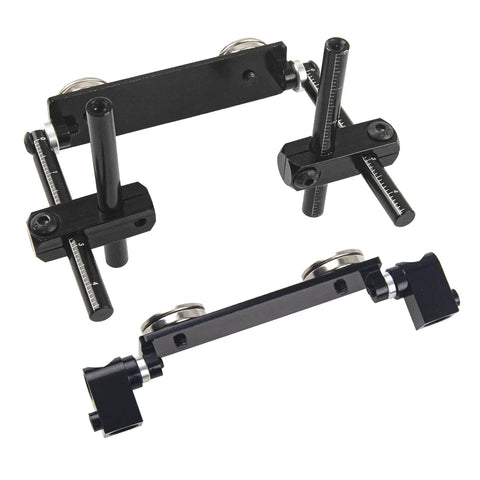 Magnetic RC Body Post Mount Kit For 1/10 On Road And Drift Cars, Stealth Invisible Shell Mount, adjustable aluminum alloy, black