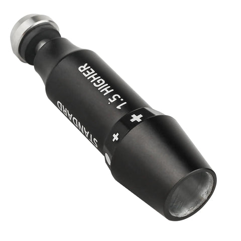 Premium Golf Shaft Sleeve Adapter For PXG 0211 0811 Gen1 Gen2 Gen3 Gen4 Driver And Fairway Wood, black aluminum alloy