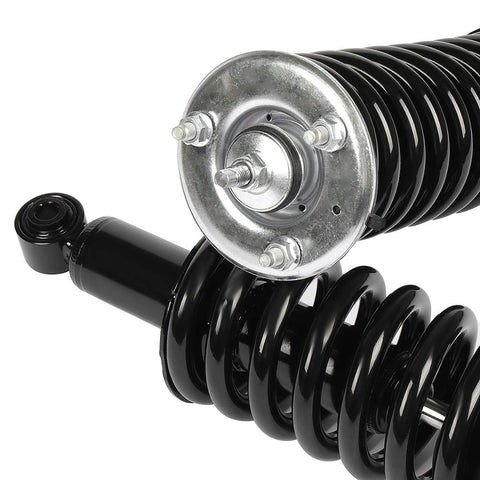 Complete Strut Spring Assembly Shock Absorber For Nissan Frontier 2005 To 2014 Front And Rear Pair Set Of 4, close-up of front strut