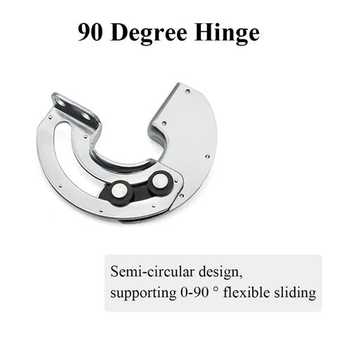 Hidden 90 Degree Hinge With Adjustable Limit For Indoor Doors Cabinets Electrical Boxes And Automation Gear Left And Right Stainless Steel Heavy Duty Build Built To Last