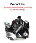 Electric Inverter Coolant Pump For Toyota Prius Hybrid 2004 And 2009 Direct Replace Water Pump Assembly OEM Swap shown with bracket.