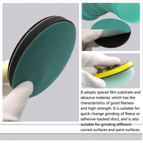 5 Inch Sanding Discs With Grits From 60 To 2000, Hook And Loop Design For ultra smooth polishing and quick-change grinding.