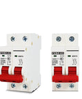 Rock Solid 2P DC Solar Circuit Breaker 1000V Rated featuring kickass overload and short circuit protection, two pole design.