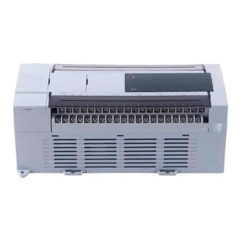 Industrial PLC Controller From LX5V Series With Eight Outputs for Real Deal Automation, side view with screw terminals
