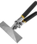 Duckbill Pliers Straight Jaw Sheet Metal Bender Tool with non-slip handle for bending, seaming, and flattening metal surfaces