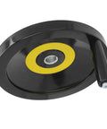 Rock Solid Table Saw Hand Wheel with 22mm center hole, 250mm outer diameter, ergonomic handle, durable plastic