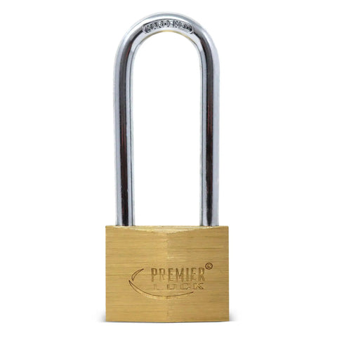 Heavy Duty Solid Brass Padlocks Three Quarter Inch Two Pack With Hardened Steel Shackle Keyed Alike Includes Brass Keys