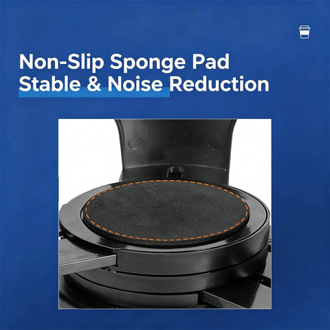 Non-slip sponge pad detail from Universal Car Cup Holder Expander For Tesla Cybertruck for stable hold and noise reduction.