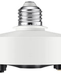 Freestyle Socket Adapter viewed from side compatible with E26 and E27 sockets for work or movie nights setup, plug and play accessory.