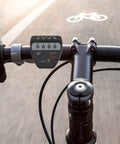 Cool New LED E Bike Display Meter Works With 36V Or 48V Bikes And Supports The Hot 02Omd Protocol For Sweet Accurate Voltage And Gear Readings On Any Ride In Stormy Or Sunny Weather mounted on handlebars