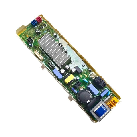 Smart Washing Machine Control Board EBR855656 Featuring Precise Water Intake Motor Speed And Drainage Timing Support Custom Temperature And Rinse Cycles With Power Off Memory Recovery To Save Program Progress Automatically