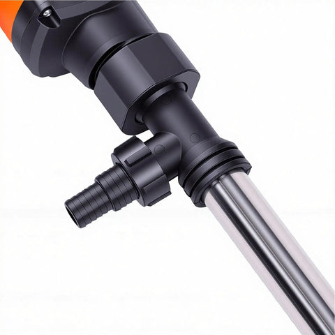Zopsc Electric Drum Pump With 90Cm Stainless Steel Tube For Fuel Transfer. High Flow 60-75LPM Speed For 200L And 220L Drums. Reliable Oil Liquid Transfer Tool With Us Plug. Sturdy Design For Heavy Duty Jobs And Quick Work Around The Shop Or Garage.
