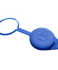 Ford Focus Windshield Washer Fluid Cap Replacement Cap Wiper Reservoir Tank Cover in blue for 2012-2018 models.