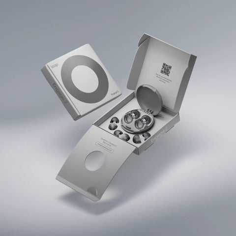Engage 2 Ear Plugs For Everyday Noise Relief With Clear Speech in open package showing earplugs and multiple ear tip sizes.