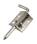 Stainless Steel Spring Loaded L Shaped Telescopic Dowel Hinge For Equipment Cabinet Doors 1 Piece Heavy Duty Quiet Soft Close Durable Tough