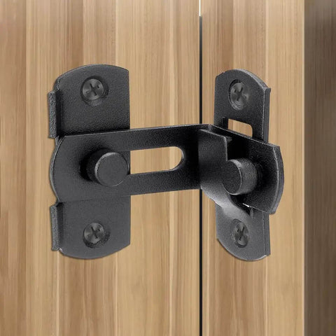 90 Degree Barn Door Lock For Sliding Doors And Windows Right Angle Lock Bolt Cam Lock Built From Carbon Steel With Multi Layer Coating