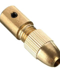 Brass collet chuck from Brass Collet Chuck Drill Set For Mini Hand Drills 0.5mm To 3.0mm With 2.35mm Shaft Includes Allen Wrench Precision Kit.