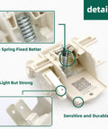 Dishwasher Door Switch Latch Lock OEM Replacement Part No Fuss DD81-02132A DD81-01629A with spring detail