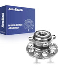 Rear Wheel Hub Bearing Assembly With ABS For Honda CR-V 2007-2011 And Acura RDX 2007-2012 front view with packaging.