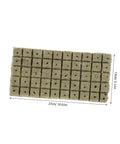 100 Piece Hydroponic Starter Plugs And Fertilizer Cubes For Indoor Grow Systems, Water Absorbent Nursery Blocks That Expand On Contact