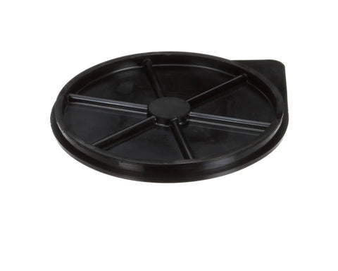 6-1/2 Inch Rubber Sink Stopper OEM Replacement Part For LRS Systems, heavy duty pro grade stopper, made in USA, top view