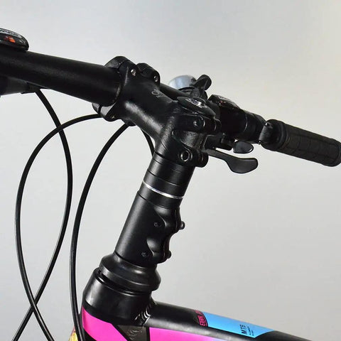 Beefy Bike Stem Riser And Fork Extender For Mountain, Road, BMX And Fixie Bikes, Adjustable Up To 115mm, on bicycle handlebars