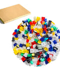 Colorful assortment from 200 Piece Nylon Auto Fastener Kit With License Plate Screws Inserts Grommets And Nuts For Body Panels Bumper Fender Grille Headlamp And Door Trim Perfect For DIY Car Fixes And Quick Repairs
