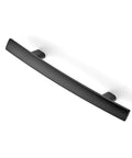 50 Pack Curved Matte Black Cabinet Pulls For Kitchen Drawers And Cabinets Arch Style Drawer Handles Durable Zinc Alloy