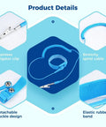 Product details of Sixteen Pack Anti Static Wrist Straps With Ground Wire And Adjustable Cords For Electronics ESD Protection