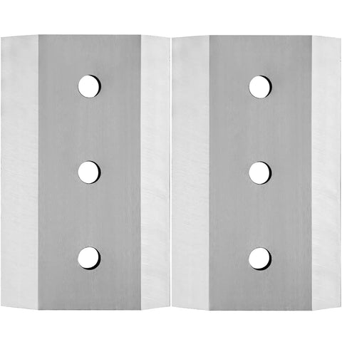 2 Pack Wood Chipper Knife Blades For BC1400 BC1500 Beefy Steel Construction Replacement Cutters With Double Edge And 30 Degree Bevel