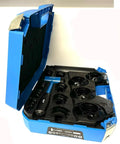 TMFT36 Bearing Tools Set Pro Grade Mounting Kit in open blue case with hammer and components for bearing installation and removal