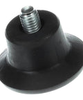 BR0057 Replacement Foot For Commercial Kitchen Equipment Exact Fit Mount Heavy Duty Heat And Moisture Resistant Keeps Restaurant Gear Level Easy Install Durable Foot Pad For Ovens Dishwashers Mixers And More black threaded replacement foot pad