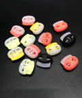 30 Pack Adjustable Button Spring Buckles Plastic Rope Locks With Toggle Fasteners Go To DIY Gear Multi Purpose Snap Joints For DIY Projects And Clothing, Fits Hoodies Sweatpants Jackets Backpacks Five Random Colors. assorted plastic rope lock buckles on black background