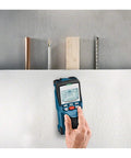 Heavy Duty Handheld Wall Scanner And Stud Detector Real Workhorse Multi Function Finder detecting pipes, wires, and studs on wall.