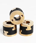 Upgrade Your 3d Printer With These Smooth V Core 3.1 Z Axis Lead Screw Decouplers Offering Perfect Flexibility And Precision For Oldham Couplings In Bi Material Design. three-piece bi-material shaft couplers