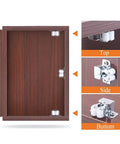 10 Pack Double Roller Cabinet Latches With Spear Strike For Cupboard Closet Door Easy Install Secure Closure Antique Bronze Finish