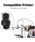 Two Pack A1 Mini Hotend Kit Upgrade For A1 3D Printer with hardened nozzle and silicone socks, Bambu Lab compatible display