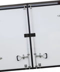 2 Pack Flexible Draw Latches for Boat Compartments Toolboxes and Cabinets No Fuss Easy Install Storage Security That Keeps Gear Safe with Durable Plastic and Stainless Build on a trailer door