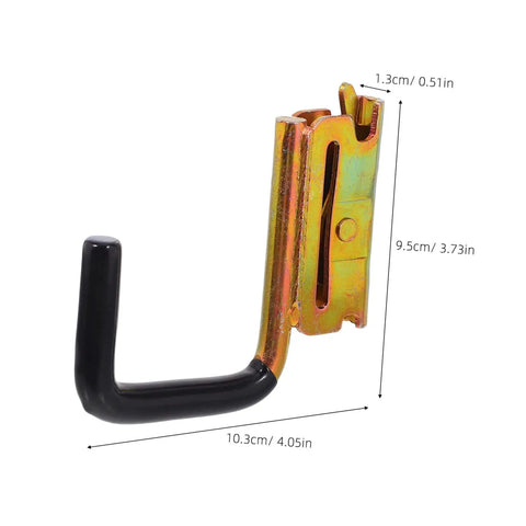 E Track Heavy Duty Hooks For Tool Storage And Cargo Security On Enclosed Trailers And Trucks Easy Install Metal Track Hanger J Hooks For Garage Ladder Storage And More