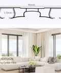Rock Solid Heavy Duty Double Rail Sliding Barn Door Hardware Kit Effortless Gliding Aluminum Ceiling Track System, ceiling track design.