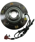 Front And Rear Wheel Hub And Bearing Assembly Kit Heavy Duty For Infiniti QX56 2004 2007 Nissan Armada 2005 2007 Pathfinder Armada 2004 432021LA0A BHA86484 closeup detail