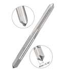 M5 X 0.5mm Metric Tap And Die Set With Round Threading Die, close-up view of high-speed steel tap showing detailed threading