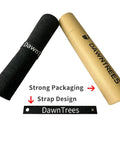 Massive 40x16 Inch Felt Desk Mat non slip, rolled with Dawntrees packaging and strap.