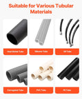 Various tubular materials including heat shrink, silicone, oil, PVC, and PE tubes for Automatic Heat Shrink Tube Cutter With Lcd Display.