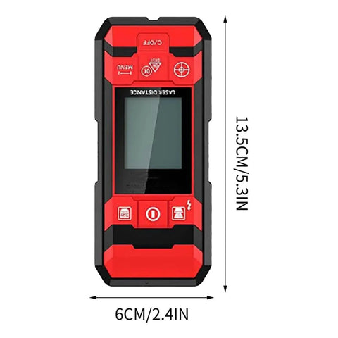 DOJBK Rechargeable Wall Detector, Stud Finder Wall Scanner with Smart Sensor, Hd LCD Display, accurate handheld size 13.5cm by 6cm