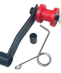 Chain Tensioner Adjuster Roller Guide With Spring For Go Kart ATV Quad 110cc 125cc 150cc 200cc 250cc Using 420 428 Or 530 Chain Heavy Duty Red
